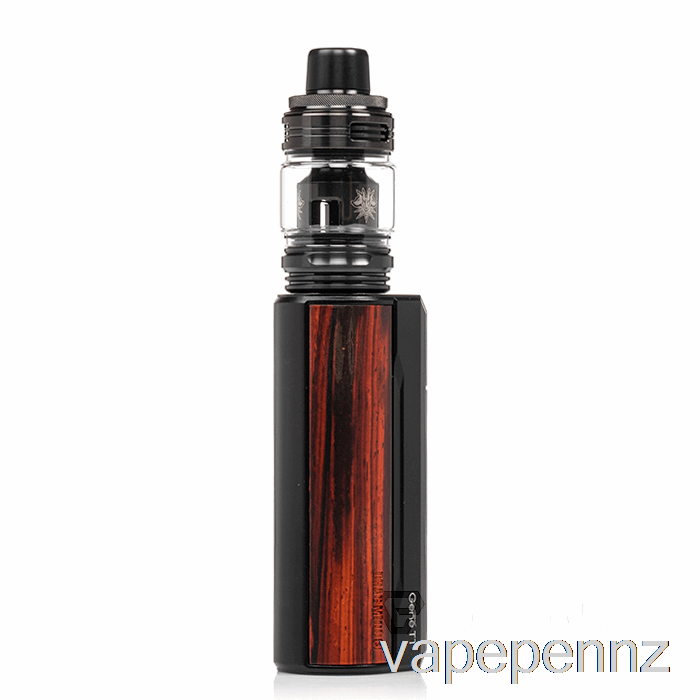 VOOPOO DRAG M100S Starter Kit Black and Darkwood VAPE NZ